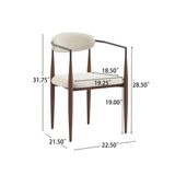 Fielding Mid-Century Modern Dining Chair, Set of 2