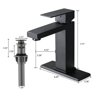 Bathroom Faucet - Single Hole Stainless Steel