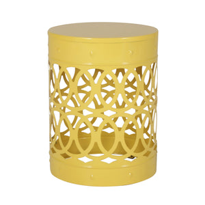 Outdoor Metal S/2 End Table