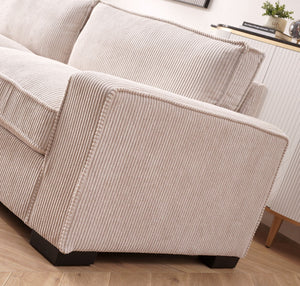 Luxe - Sofa With Sleek Design, Spacious And Comfortable 3 Seater Couch