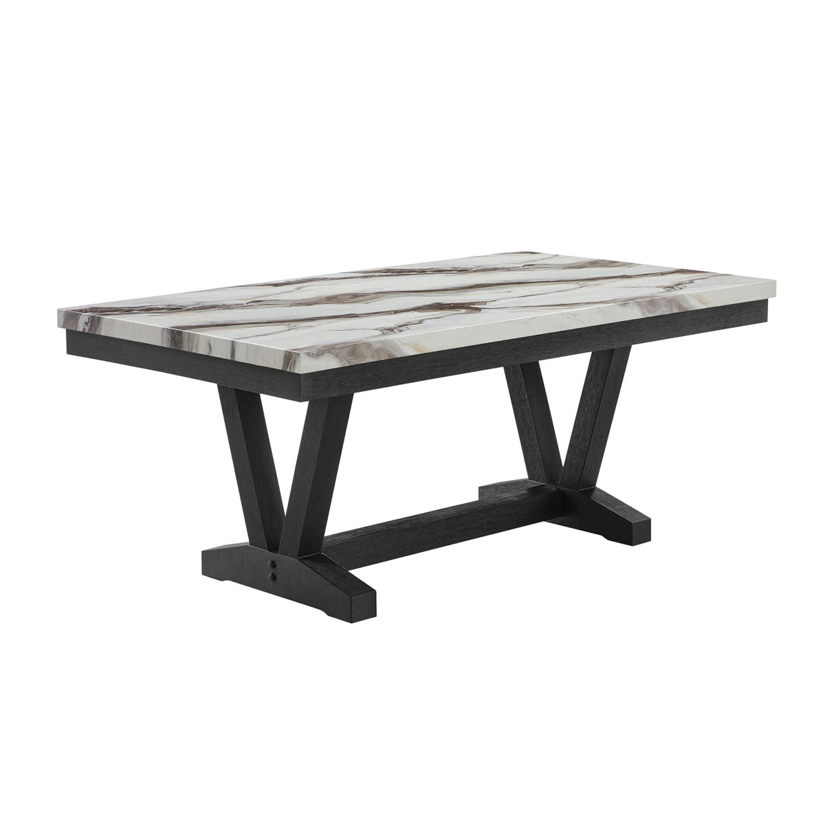Panda Oceanic - Dining Table And Chairs Set - Black