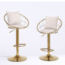 Unique Design Bar Chair, 360 Degree Rotation, Adjustable Height, Suitable For Dining Room And Bar