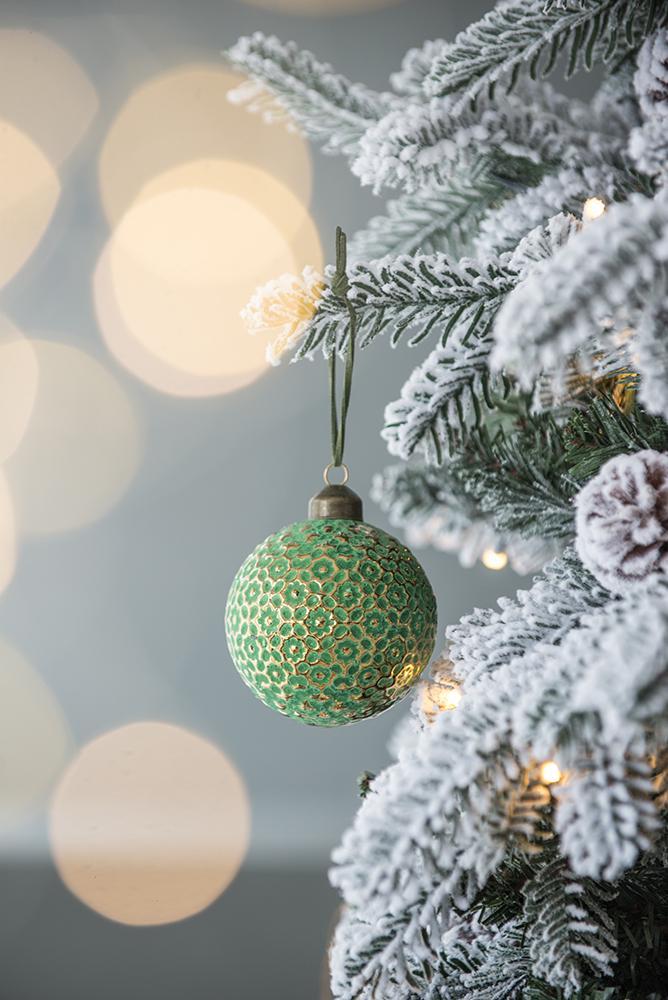 Christmas Ball Ornaments, Glass Decorative Hanging Ball Christmas Tree Ornaments For Holiday Party Decorations