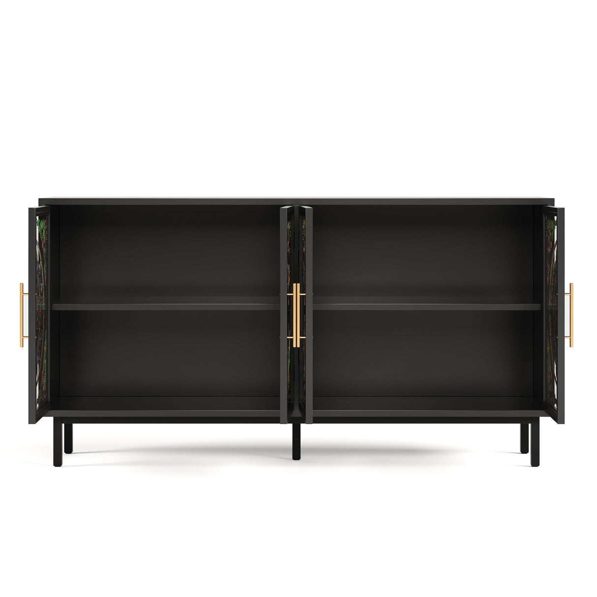 Decorative Cabinet with 4 Doors