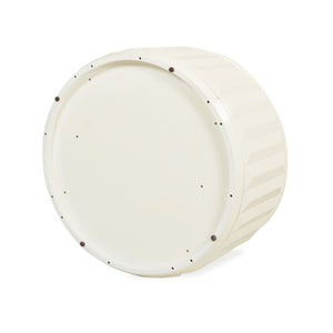 Facino - Round Storage Coffee Table - White Birch