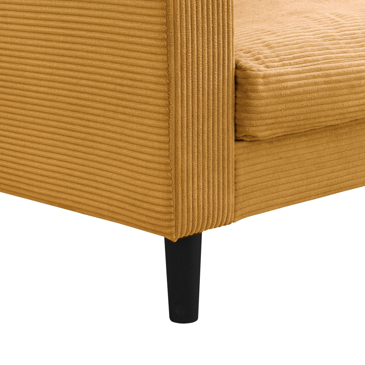 Modern Upholstered 2 Piece Sofa Set With 3 Seater And 2 Seater