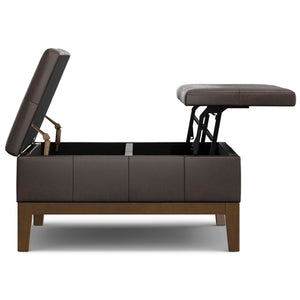 Dover - Multifunctional Lift Top Coffee Table Storage Ottoman