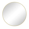 Wall Circular Mirror Metal Framed Mirror Round Vanity Mirror Dressing Mirror, For Bathroom, Living Room, Bedroom Wall Decor