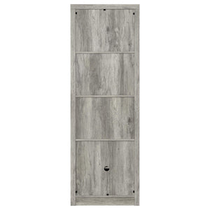 Conifer - 3 Shelf Media Tower - Gray