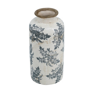 Vintage Inspired Ceramic Accent Vase