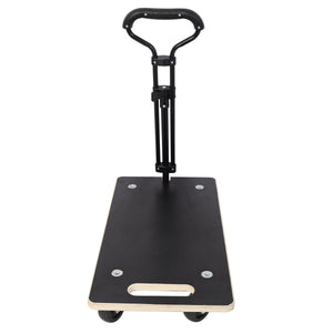 Heavy Duty Wooden Rectangle Moving Dolly