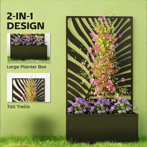 Freestanding and Wall Mounted Raised Garden Bed Planter