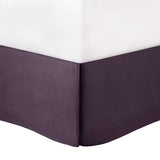 7 Piece Tufted Comforter Set Plum Full