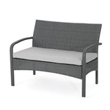 Cordoba KD Wicker 4 Piece Chat Set