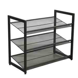 3-Tier Adjustable Shoe Rack