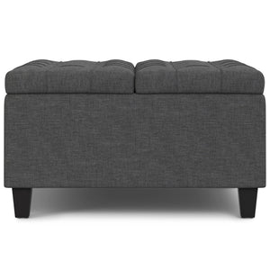 Harrison - Upholstered Coffee Table Storage Ottoman