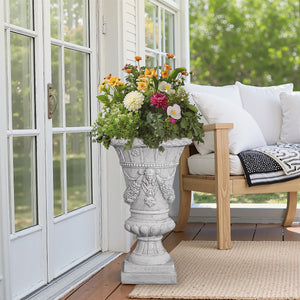 MGO Garden Urn - Light Grey