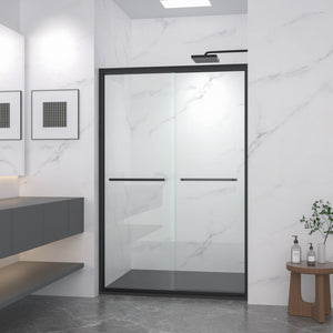 Aluminum Frame Double Sliding Shower Door