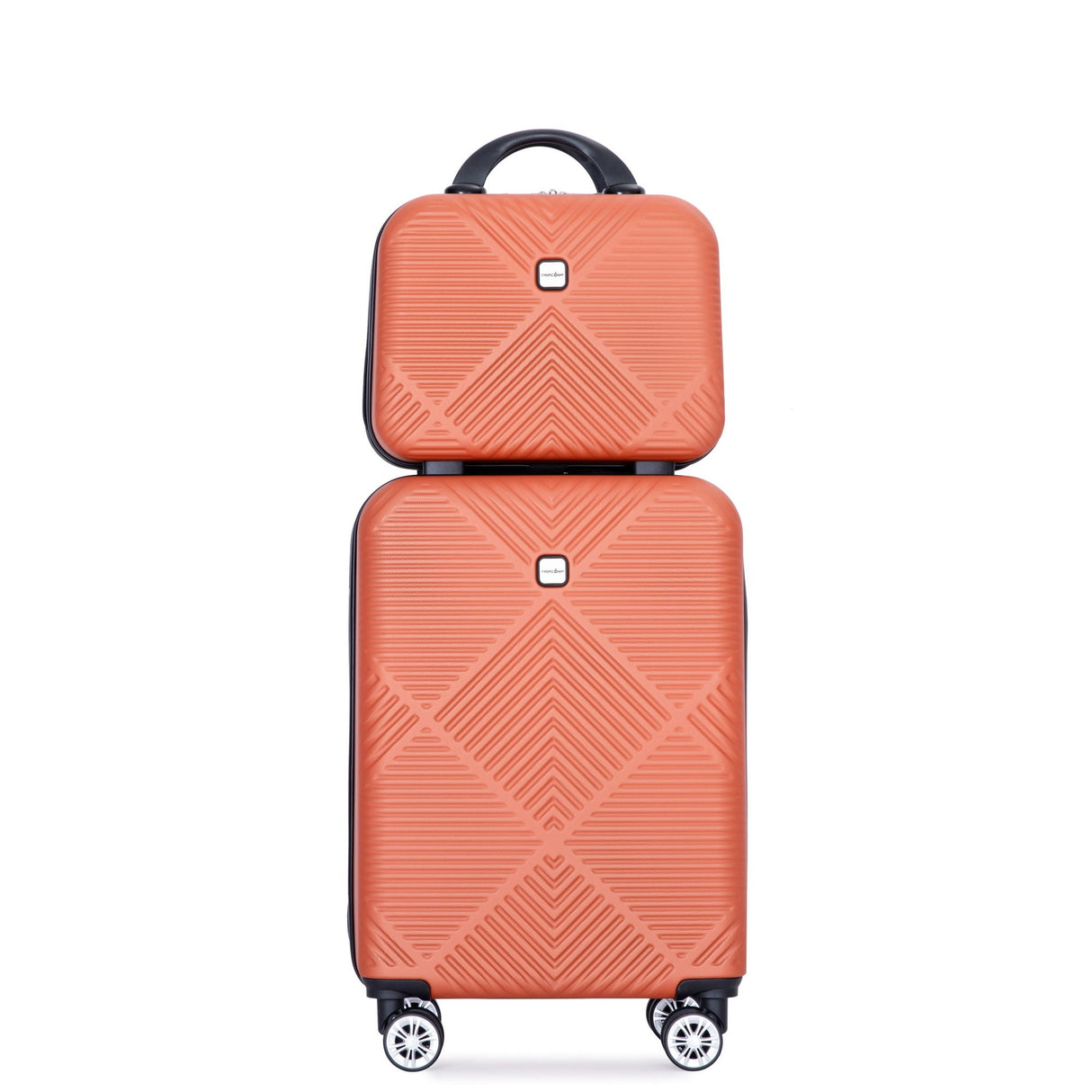 2 Piece Luggage Sets Lightweight Suitcase, Spinner Wheels
