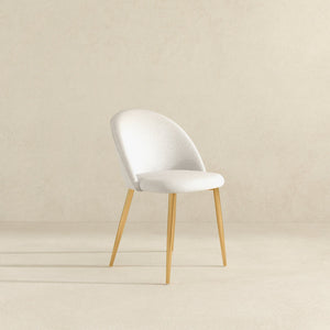 Marion - Dining Chair (Set of 2) - Gold / White