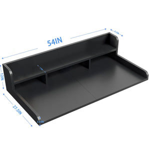 Washer Dryer Countertop with Non-slip Pads - Black