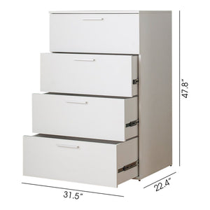 Oliver - Farmhouse Jumbo Chest With 4 Drawer Storage