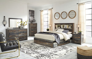 Drystan - Bookcase Bed Set