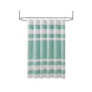 Aqua Shower Curtain with 3M Scotchgard Water Repellency - 72x72