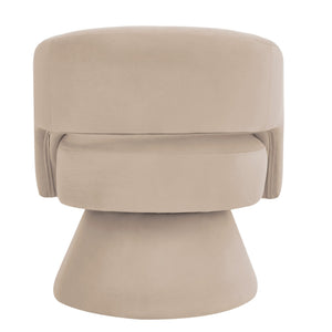 Modern Swivel Barrel Chair