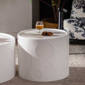 Handcrafted Round Side Table