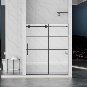 Matte Shower Doors - 56-60" W x 72" H