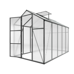 Windproof Greenhouse with Raised Base - Black