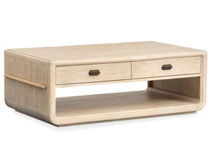 Sunset Cove - Rectangular Cocktail Table With Casters