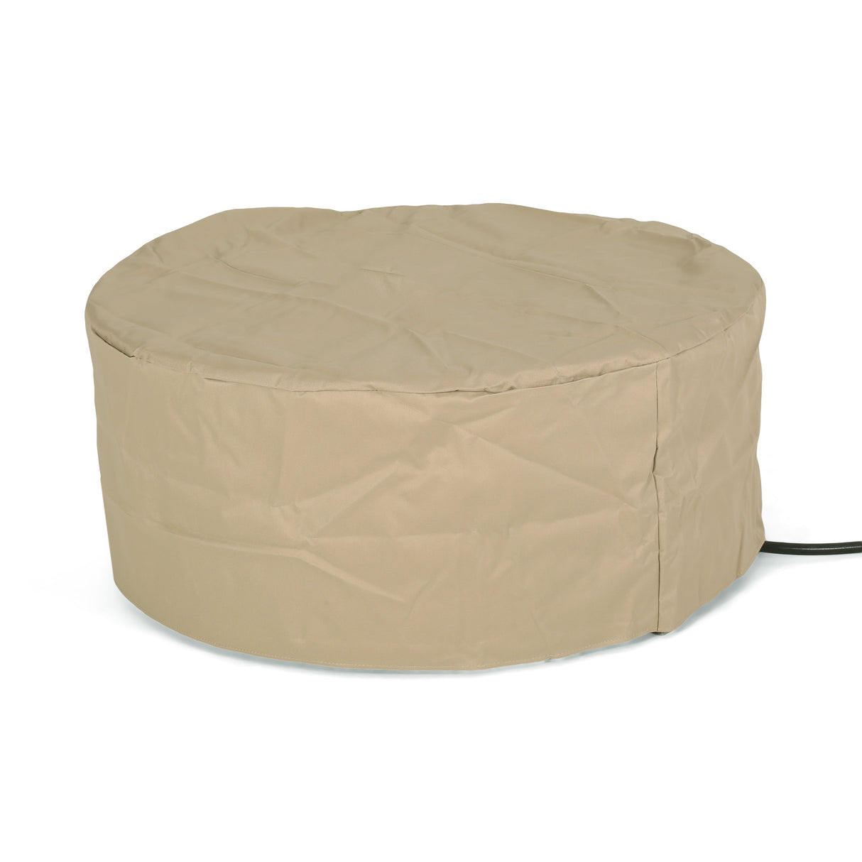 Wellington Round Iron Fire Pit with 40,000 BTU Output in Stone Gray