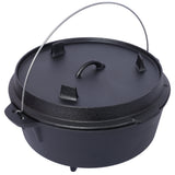Pre-Seasoned Cast Iron Dutch Oven With Skillet Lid