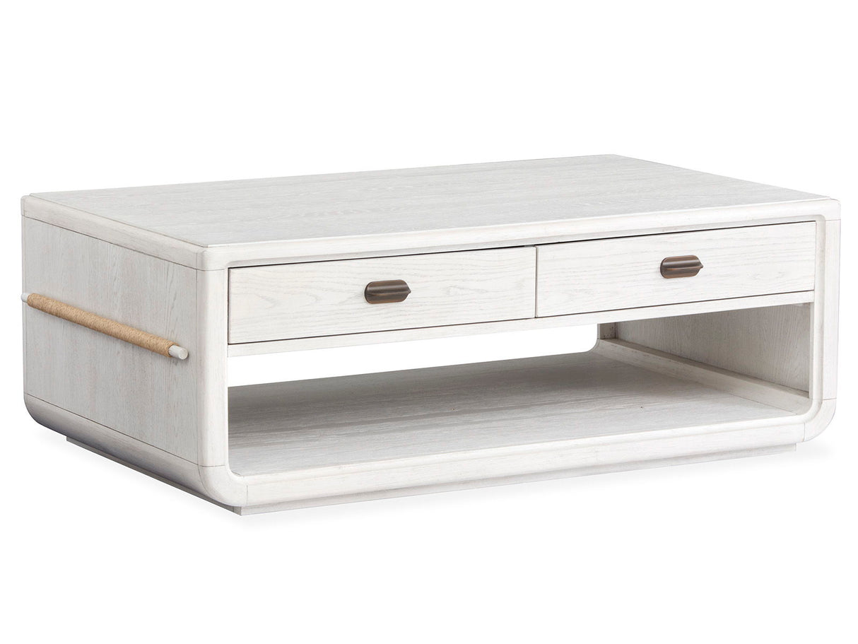 Sunset Cove - Rectangular Cocktail Table With Casters