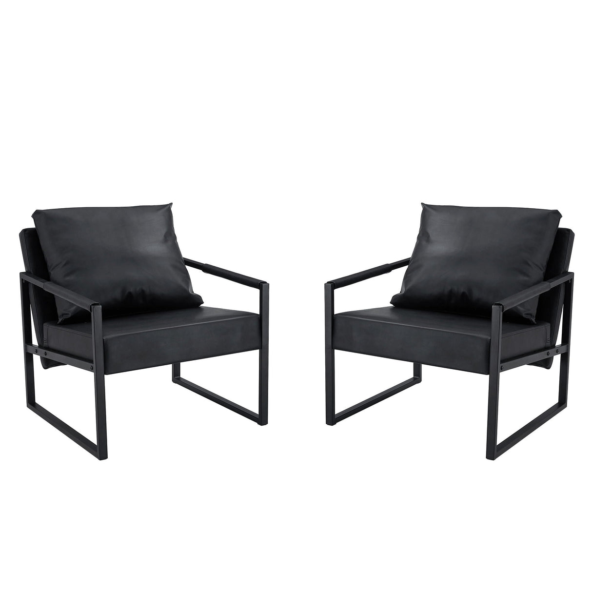 Classic And Metal Frame Sofa, Ergonomically Designed, A Perfect Blend Of Modern And Industrial Styles