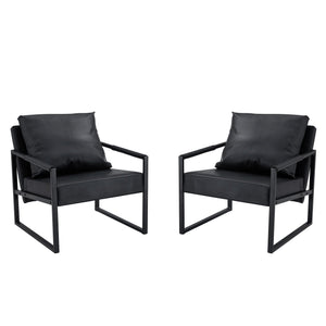 Classic And Metal Frame Sofa, Ergonomically Designed, A Perfect Blend Of Modern And Industrial Styles