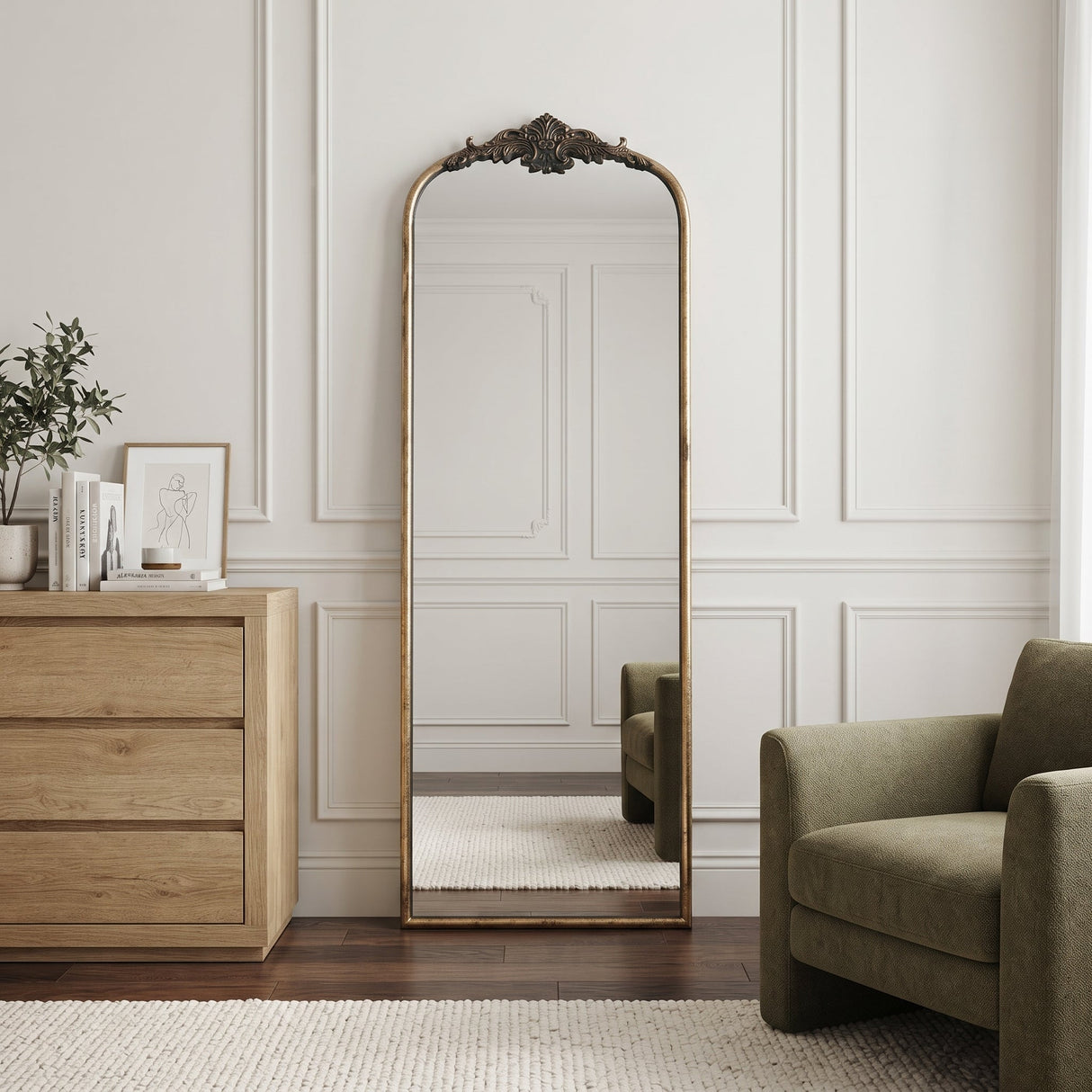 Vintage Full Length Mirror
