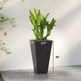 Stackable Taper Planters, Set of 3