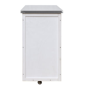 Outdoor Kitchen Island Fir Wood Prep Station