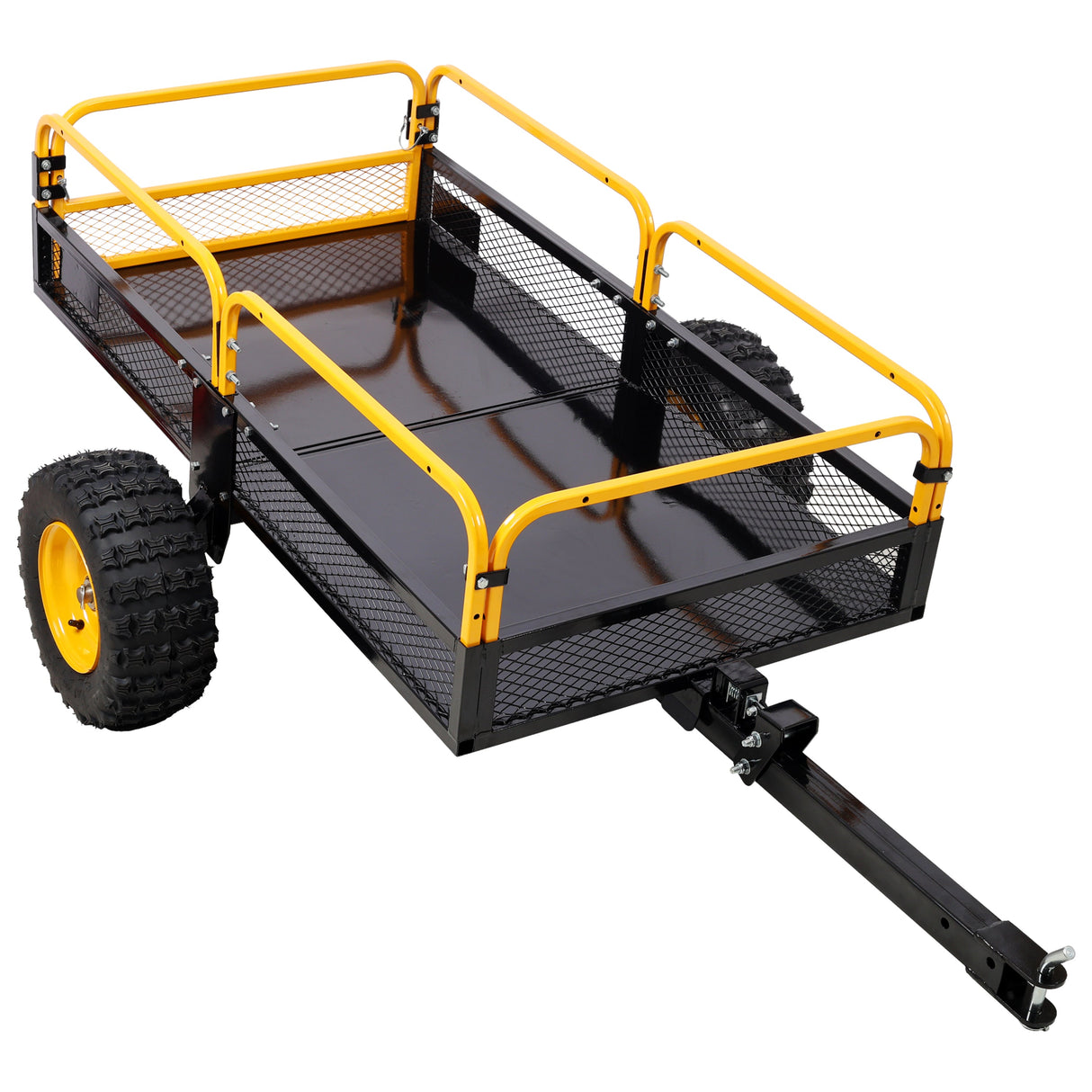 Heavy-Duty Tow-Behind Dump Cart