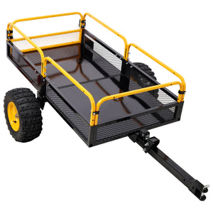 Heavy-Duty Tow-Behind Dump Cart