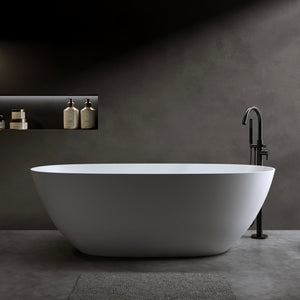 57" Solid Surface Matte Tub