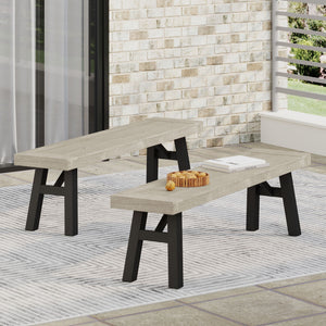 Bettina Gray Bench