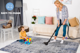NAAR MARFI Collection Abstract Non-Shedding and Stain Resistant Area Rug