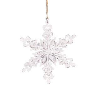 Iron Snowflake Hanger - Set of 6
