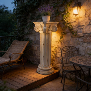 Pedestal Column Plant Stand - 28.93'' Tall Roman Column