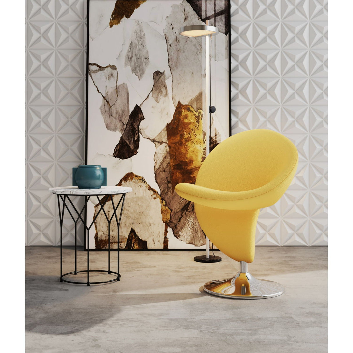Curl - Swivel Lounge Chair