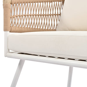 K&K 4-Piece Boho Rope Patio Furniture Set